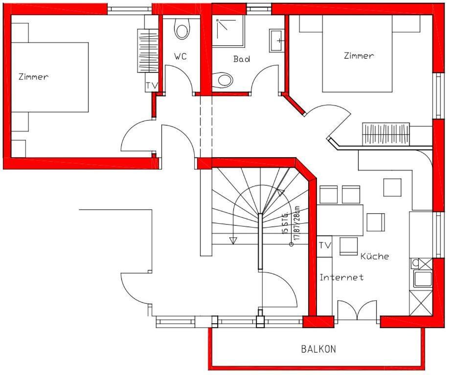 Ferienwohnung In Leogang Exterior foto